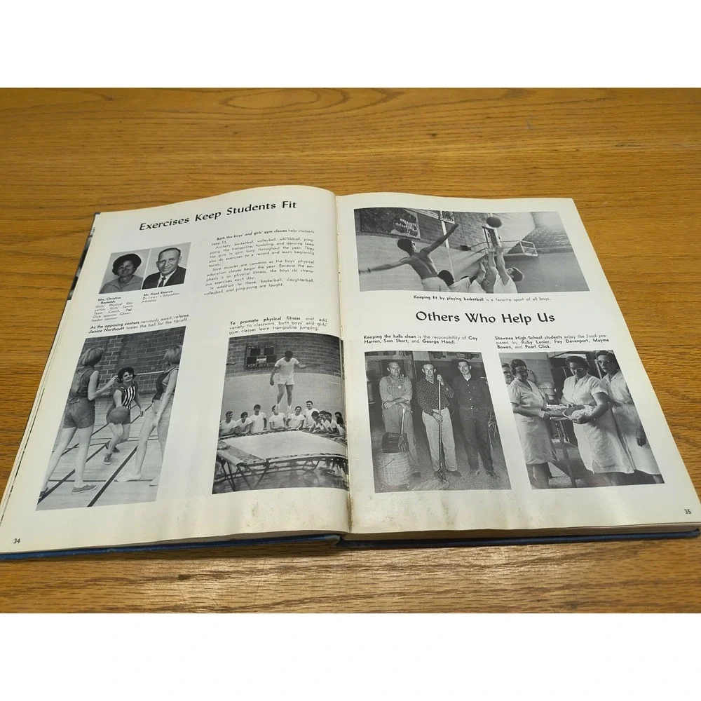 1966 Shawnee Oklahoma Highschool Yearbook‎